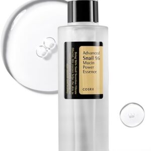 Descuento por primer pedido:COSRX Snail Mucin 96% Power Face Serum 3.38 fl oz 100ml, Serum Hidratante para el Rostro, Cuidado Personal, Piel Brillante bajo el Maquillaje, Cuidado de la Piel Coreano, Belleza Coreana
