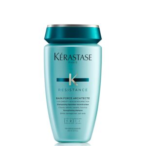Kérastase Résistance Force Architecte, Champú Reconstituyente, Para Cabello Dañado y Sobreprocesado, Bain Force Architecte
