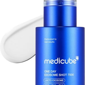 medicube Sérum Facial En Forma De Espícula Zero Exosome Shot, 7.500 Ppm, Líquido, Potenciador De La Piel, Exosome, Aha Bha Pha Pha, Para El Cuidado De Los Poros, 1,01 Onzas Líquidas