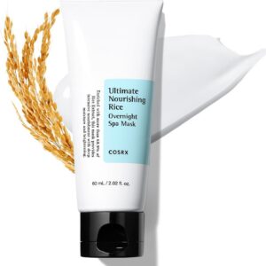 Descuento por primer pedido:COSRX Ultimate Nourishing Rice Overnight Spa Mask, 60ml