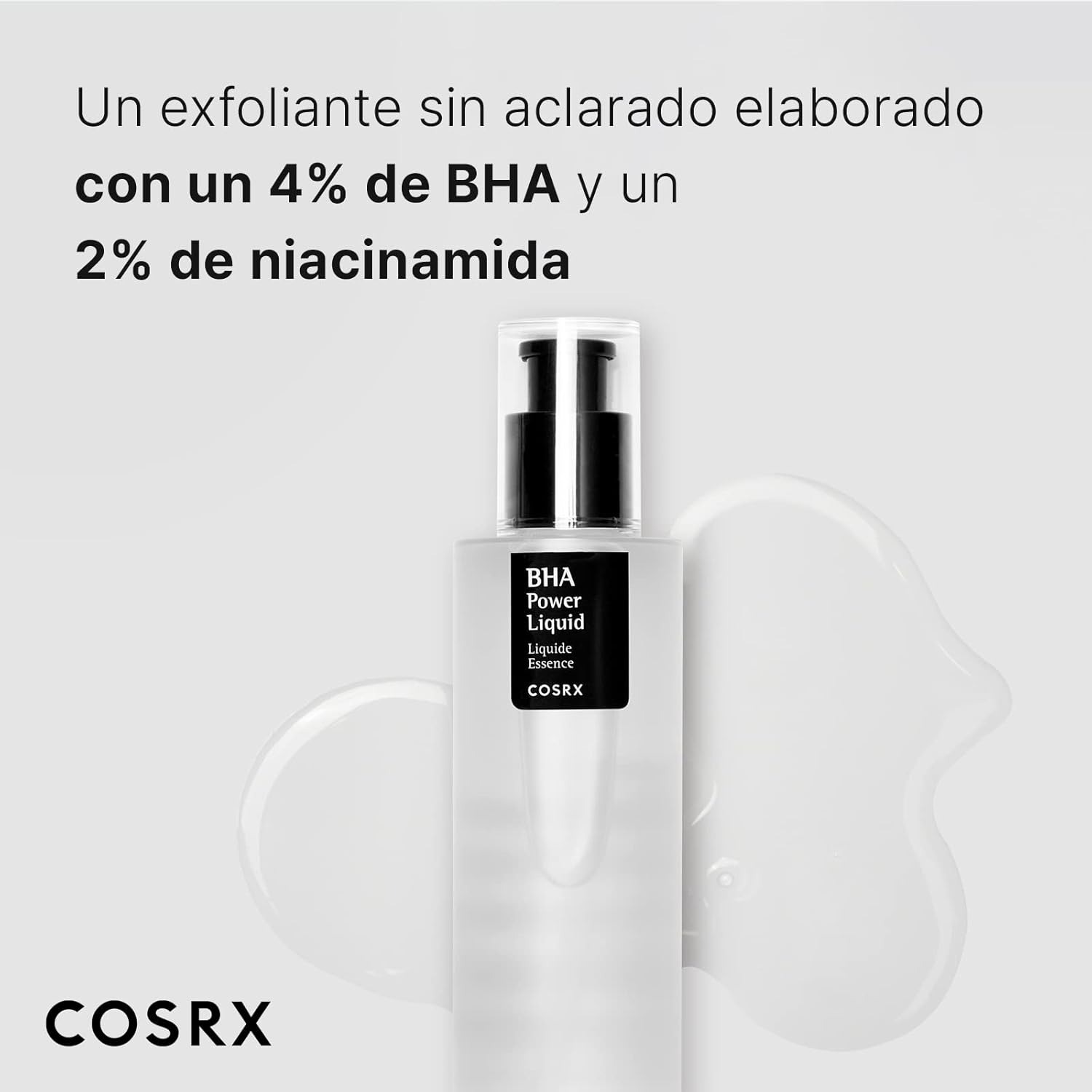 COSRX 100ml Líquido para puntos negros BHA 4%, los poros congestionados desaparecen, salicilato de betaína, Hipoalergénico, testado por dermatólogos, SIN Crueldad, SIN Parabenos, SIN Sulfatos - Image 6