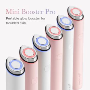 Medicube Mini Booster Pro Pink | Herramienta asequible para el cuidado facial en casa – Potenciador de brillo portátil para piel de vidrio, aumenta la absorción