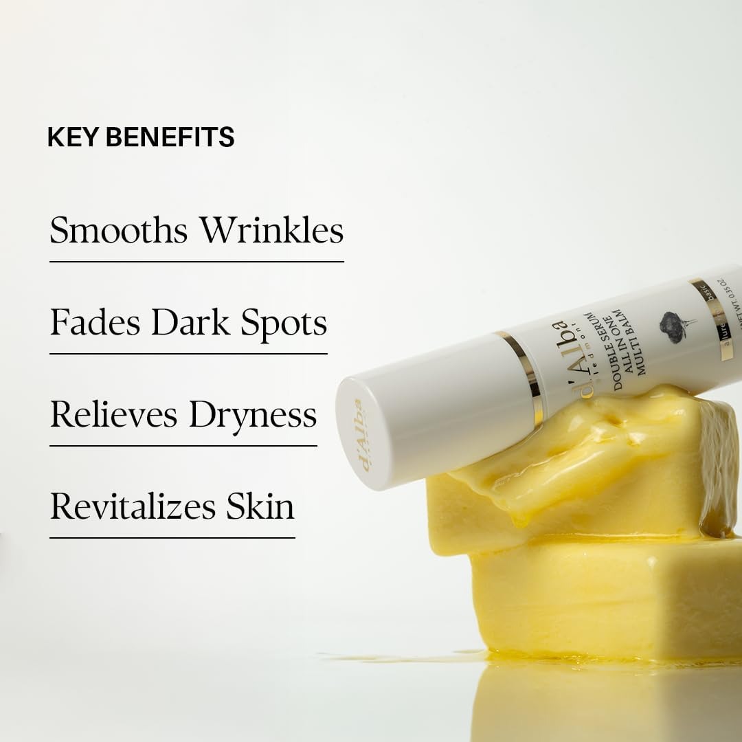 Descuento por primer pedido:d'alba Doble Sérum Multi bálsamo con Trufas Blancas italianas, todo en uno, cuidado de la piel vegano, tratamiento 3 en 1, bálsamo para tratamiento de arrugas, skicare coreano - Image 7