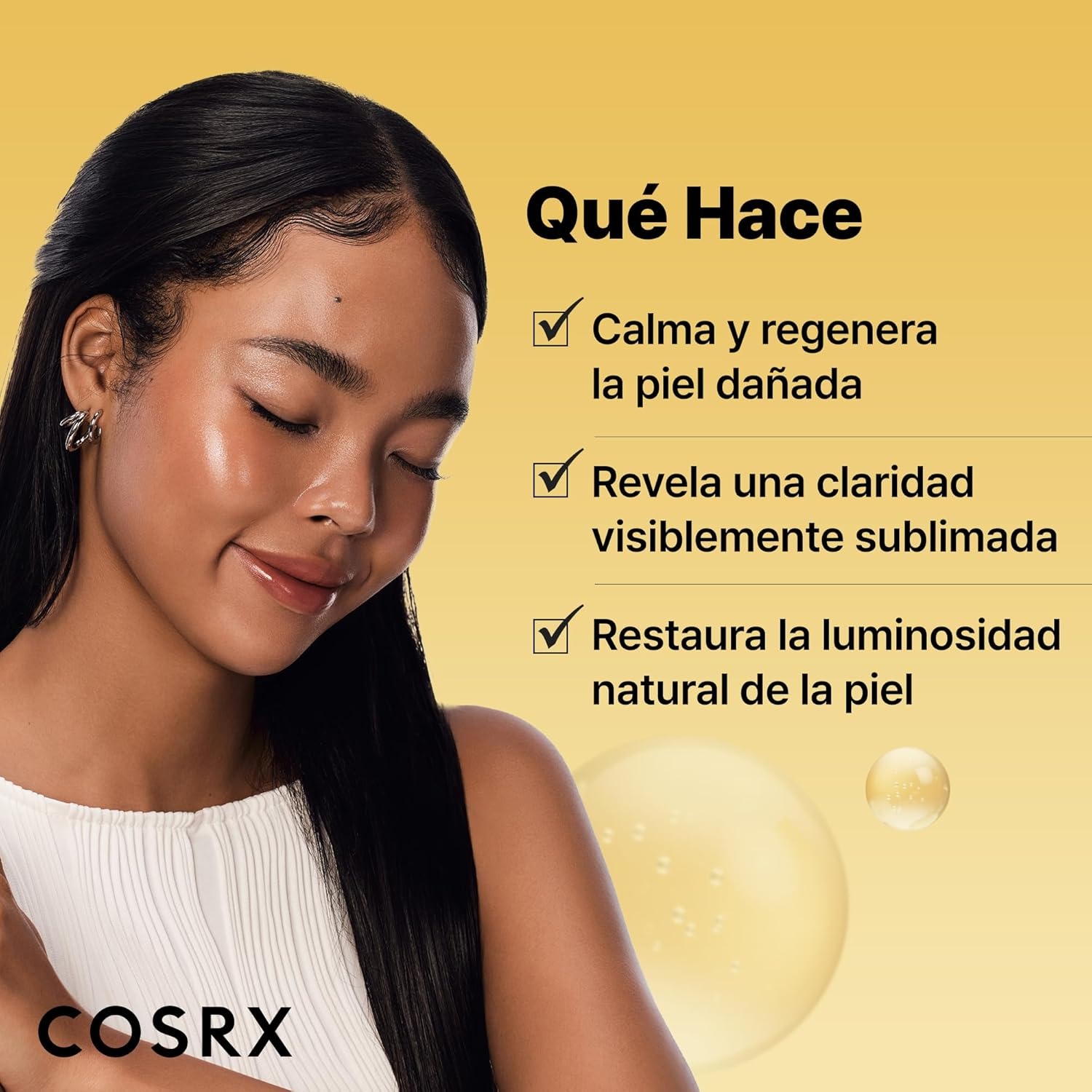 Descuento por primer pedido:COSRX Snail Mucin 96% Power Face Serum 3.38 fl oz 100ml, Serum Hidratante para el Rostro, Cuidado Personal, Piel Brillante bajo el Maquillaje, Cuidado de la Piel Coreano, Belleza Coreana - Image 2