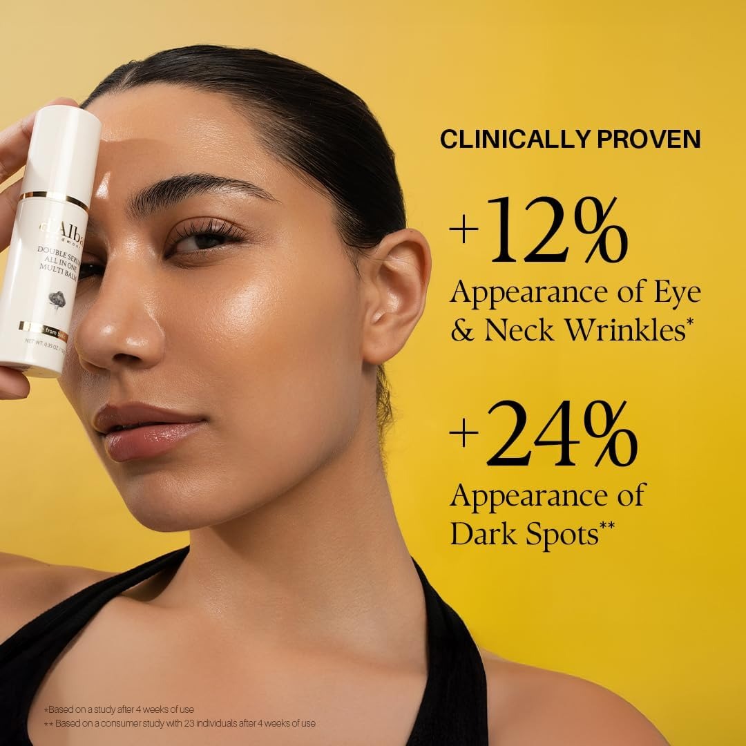 Descuento por primer pedido:d'alba Doble Sérum Multi bálsamo con Trufas Blancas italianas, todo en uno, cuidado de la piel vegano, tratamiento 3 en 1, bálsamo para tratamiento de arrugas, skicare coreano - Image 8