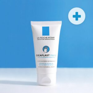 La Roche Posay Crema de Manos Cicatrizante, Reparador de Efecto Barrera, Calma, Protege y Restaura, Fórmula con Niacinamida y Glicerina, Cicaplast, 50 ml